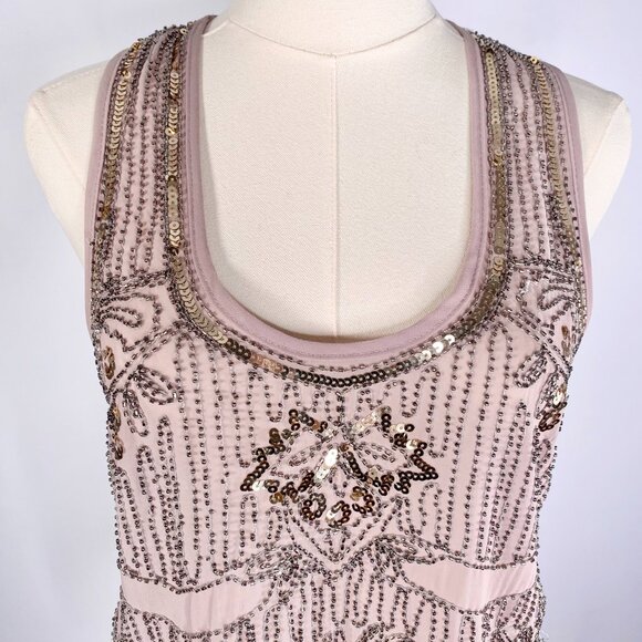 Revamped by Sirens - Grey beaded camisole - Picture 4 of 7